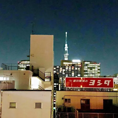 リブシティ錦糸町参番館上層階眺望良好北欧ルーム, Akihabara 6Mins, Tokyo 8 Mins, Direct To Narita Airport 成田空港直達 东京 Exterior photo